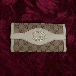 Gucci Wallet in good shape. Review all photos for any color loss on leather.